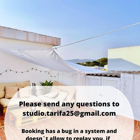 Cozy Central Studio With Terrace Tarifa Exterior foto